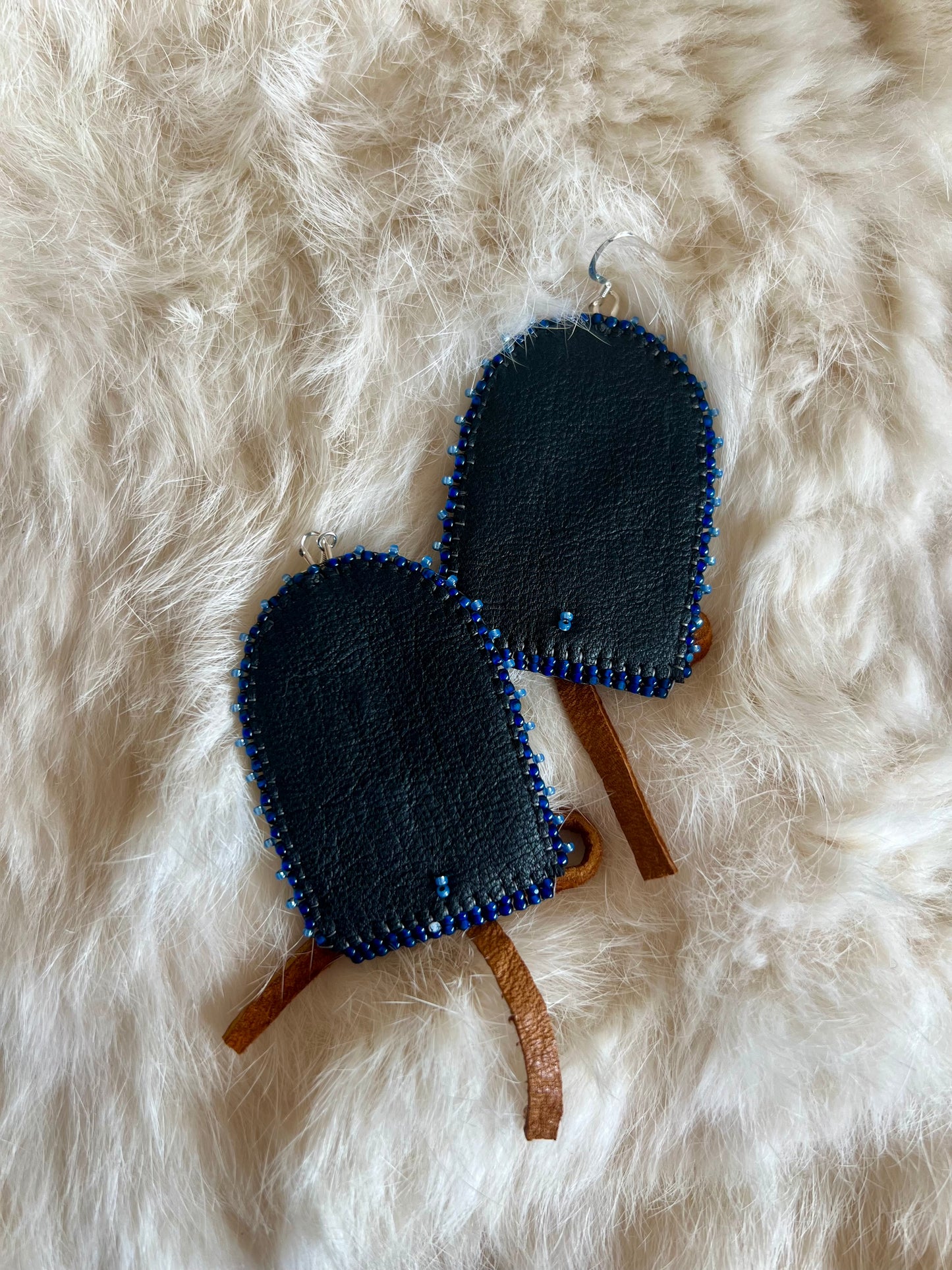 Moccasin Vamp Earrings