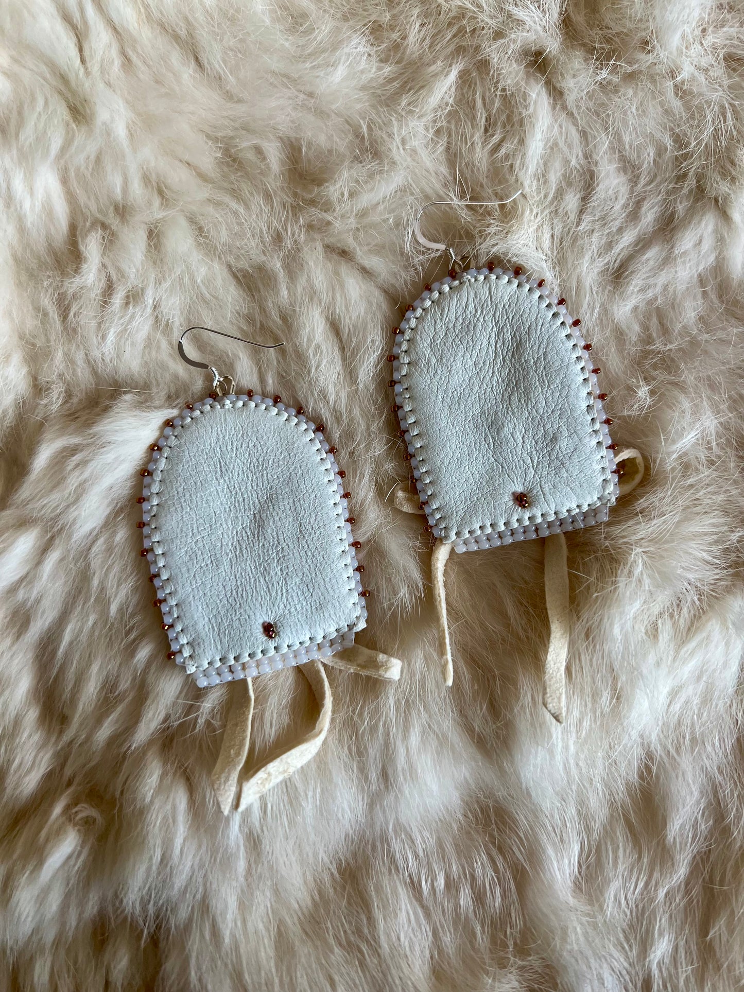 Moccasin Vamp Earrings