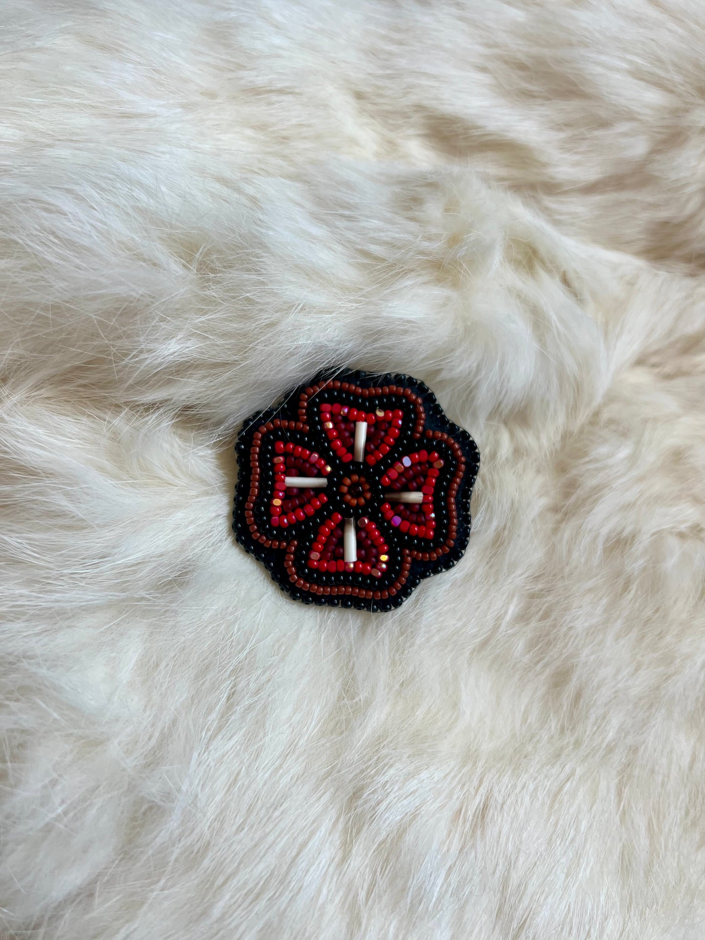 Beaded Poppy