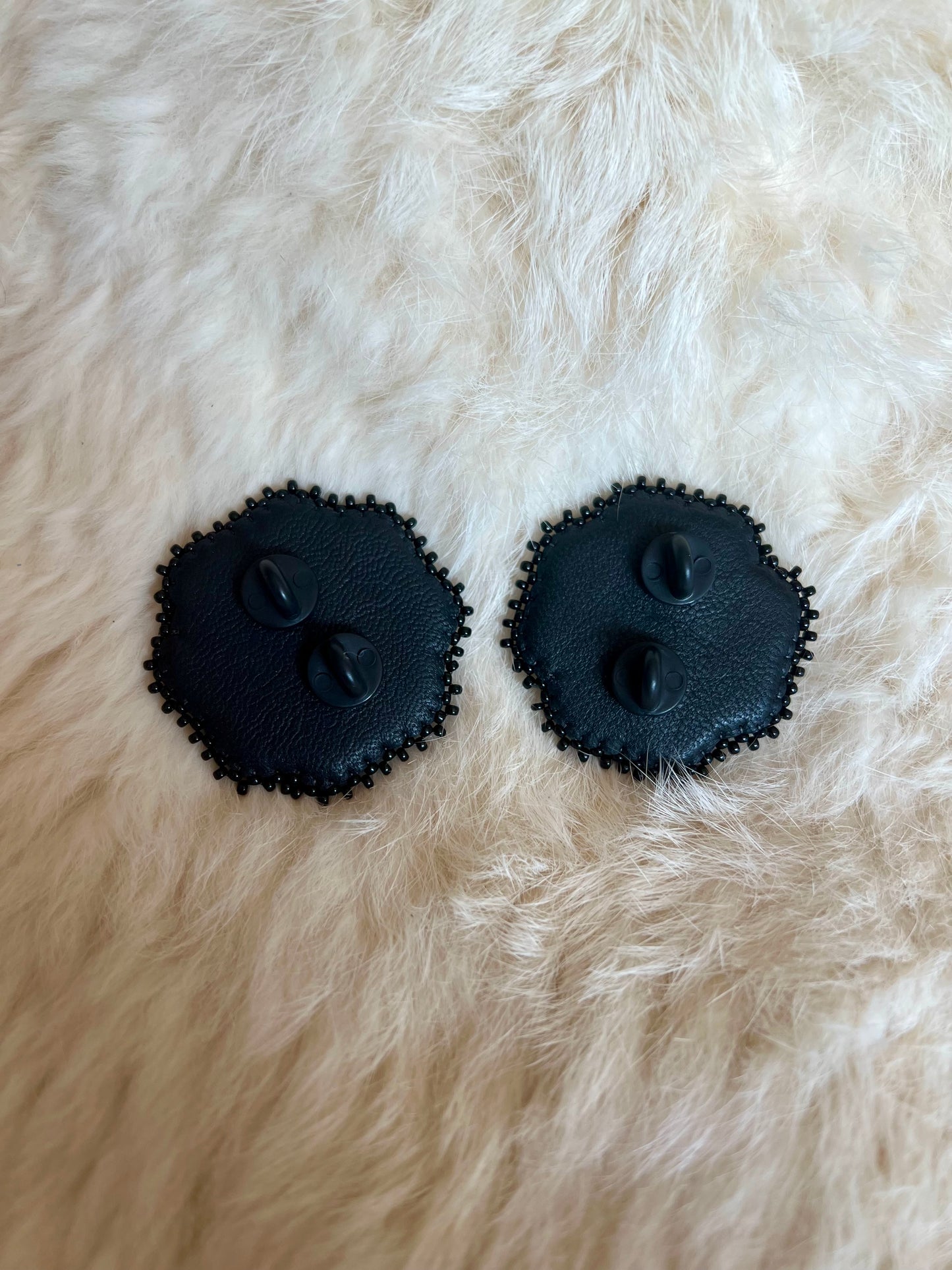 Beaded Poppy Pin