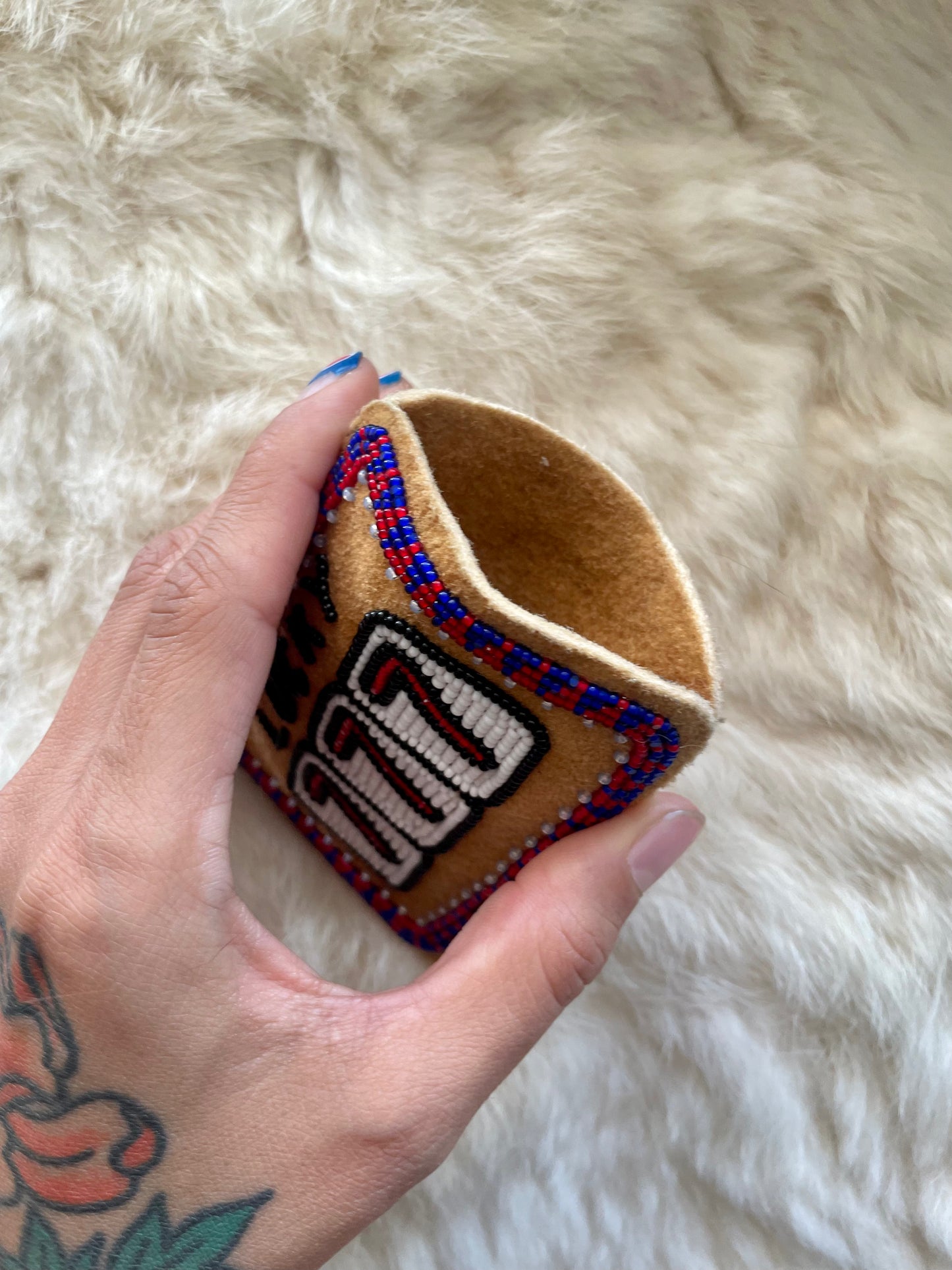 Lucky 7's Mooose Hide Cardholder