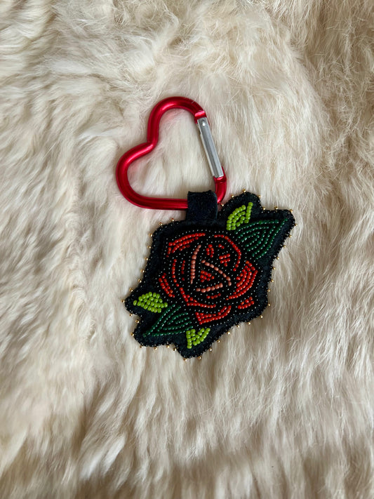 Rose Purse Charm