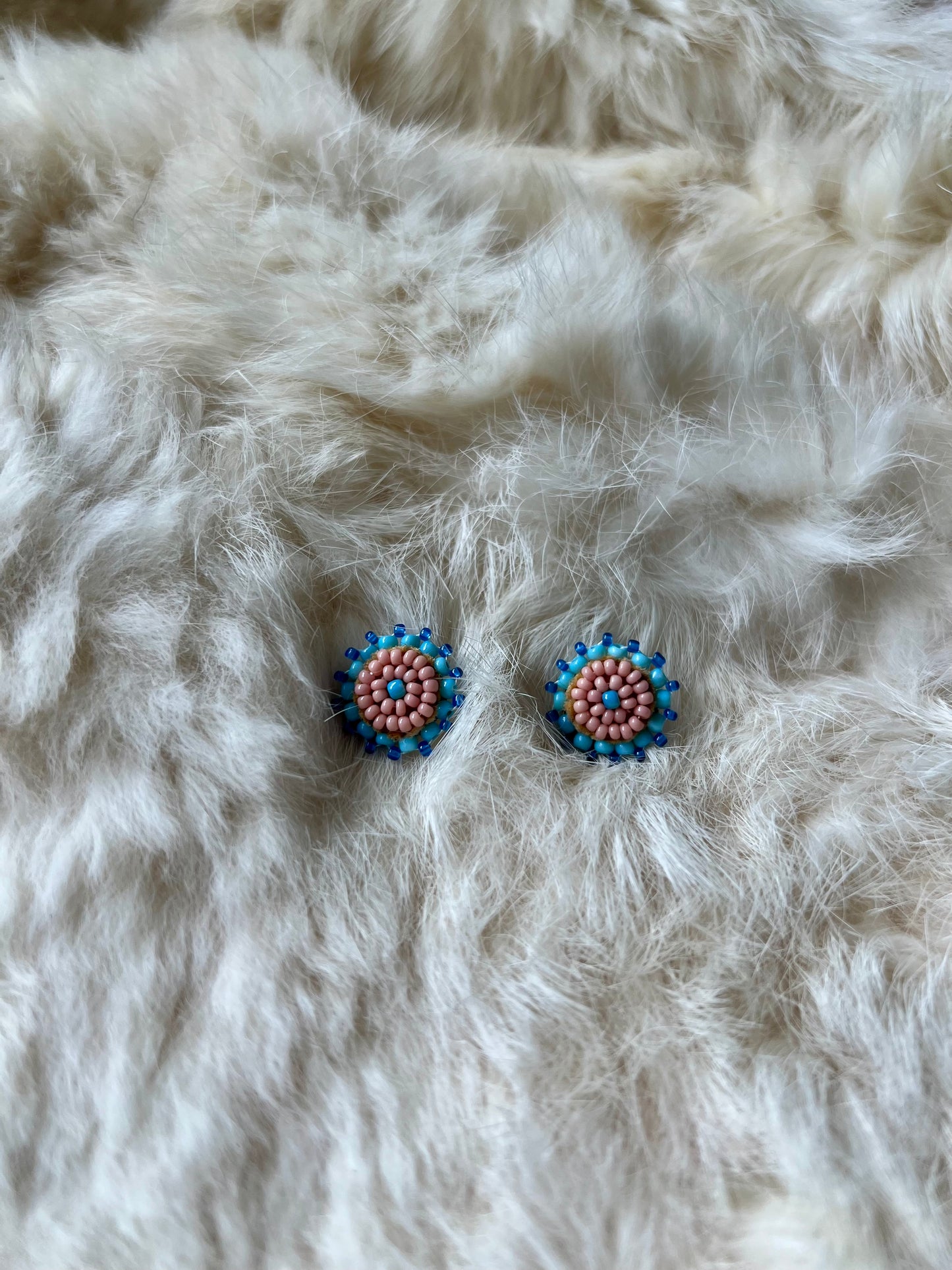 Pink & Blue Studs