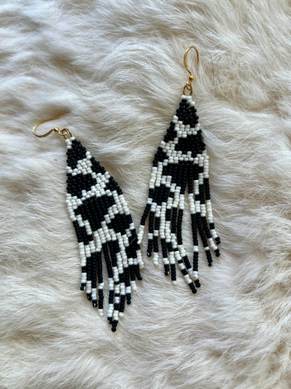 Made-to-Order Cow Print Fringe