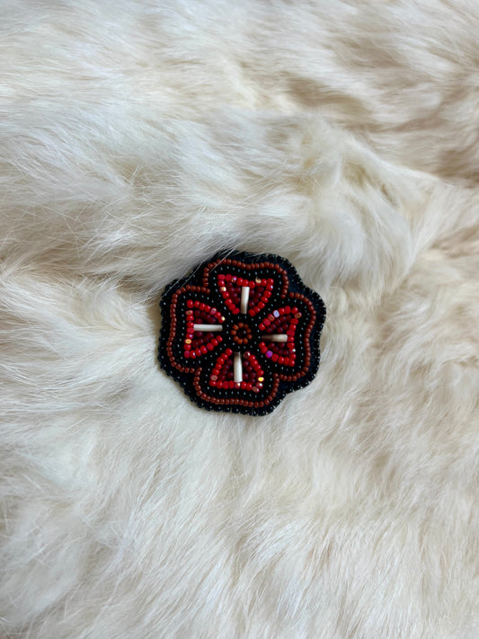 Beaded Poppy