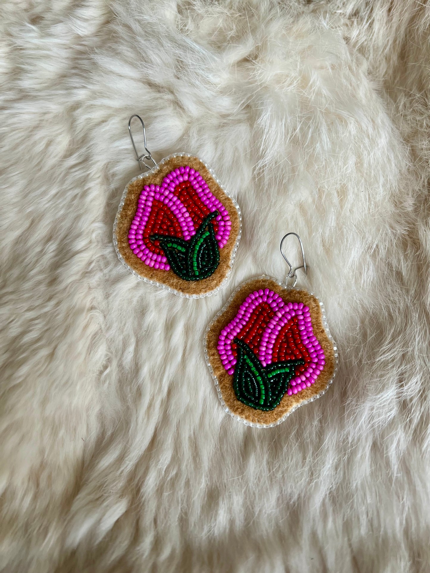 Hot Pink Floral Buds