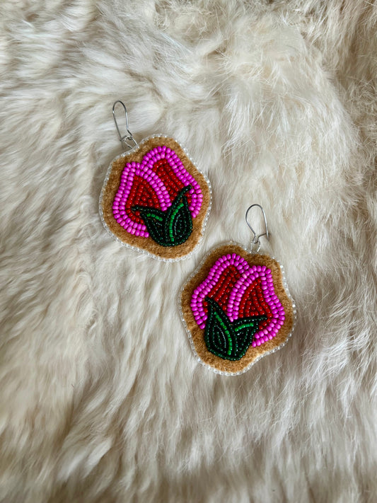 Hot Pink Floral Buds