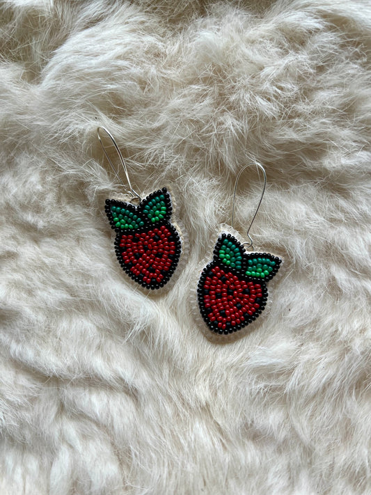 Classic Strawberry Earrings