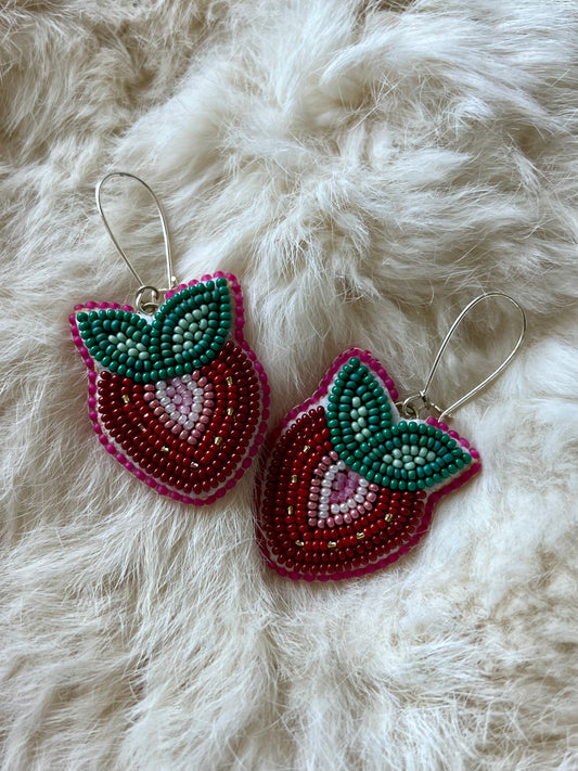 Deep Red Strawberries
