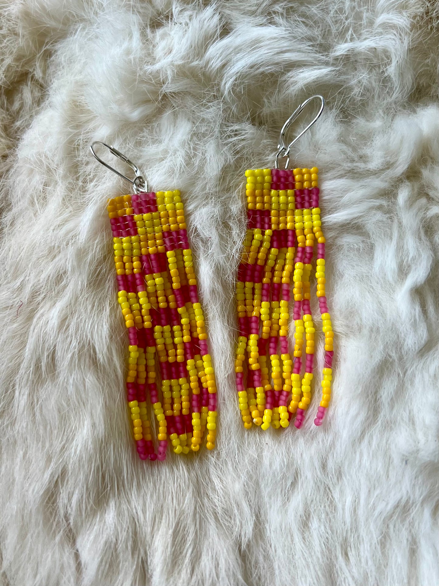 Candy Checkered Fringe