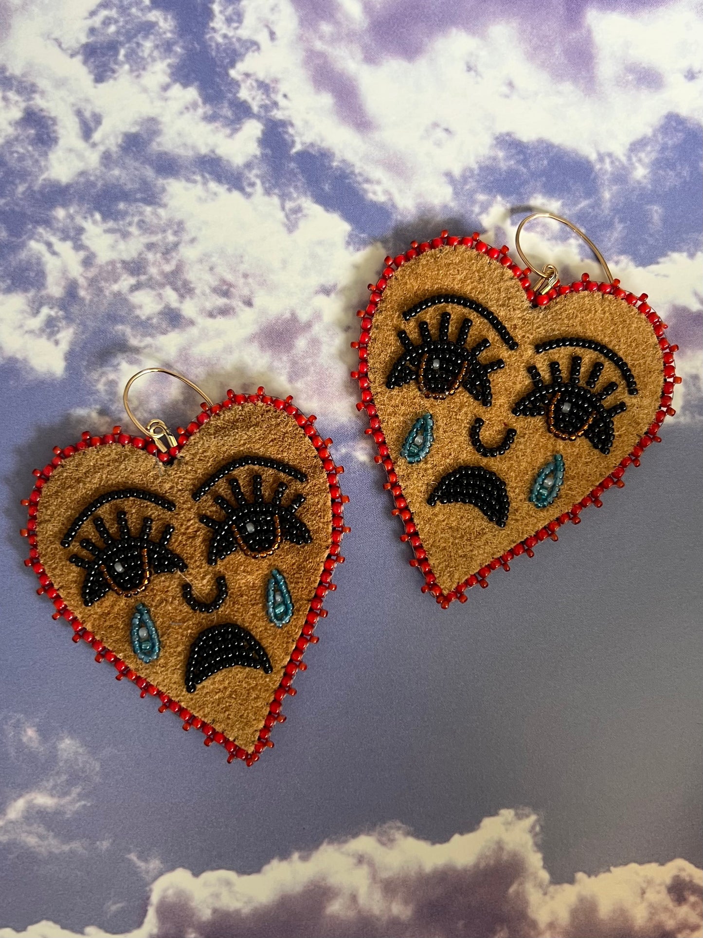 Crying Heart Earrings