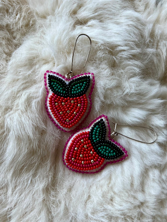 Bright Red Strawberries