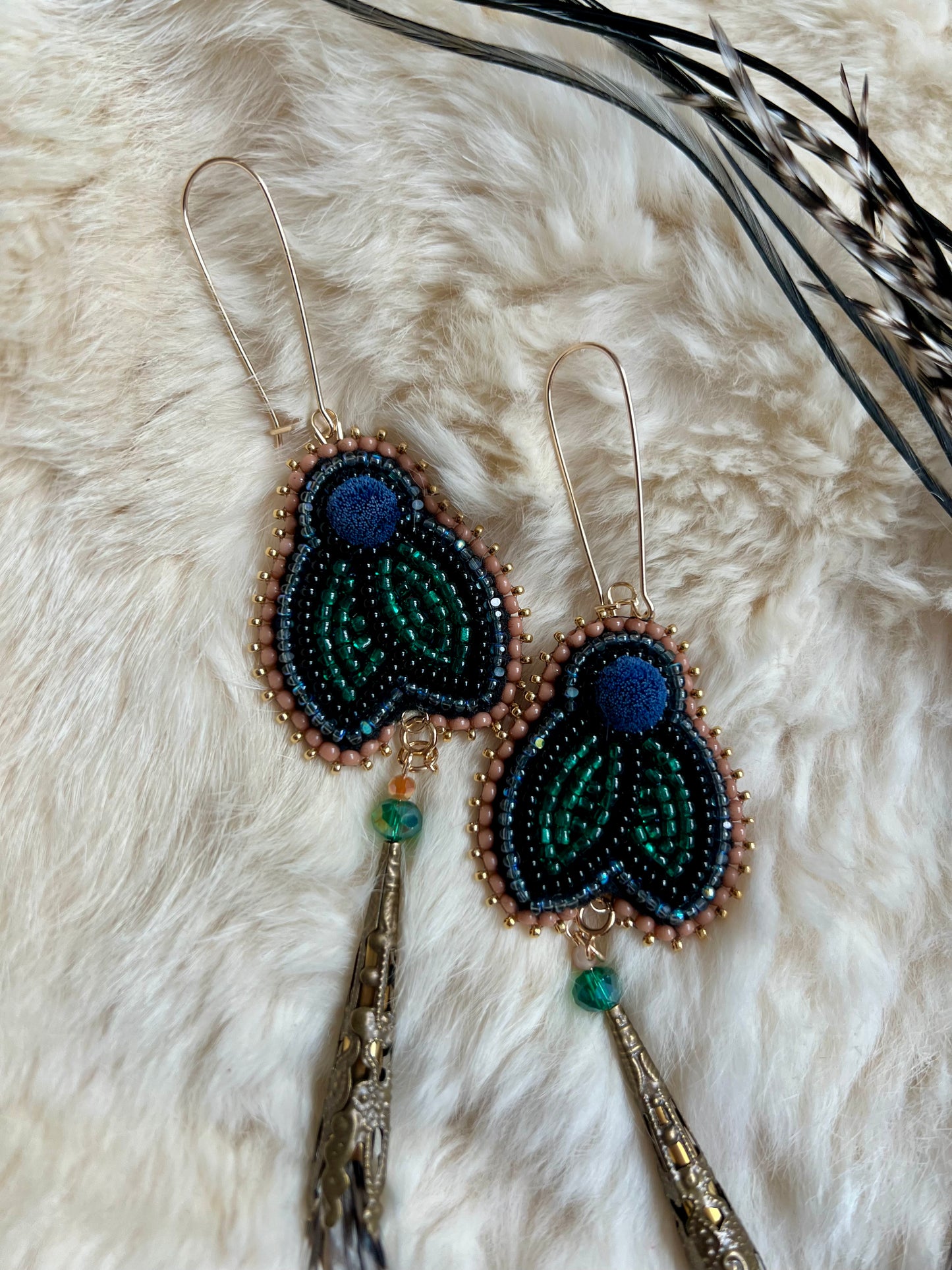 Blueberry Earrings